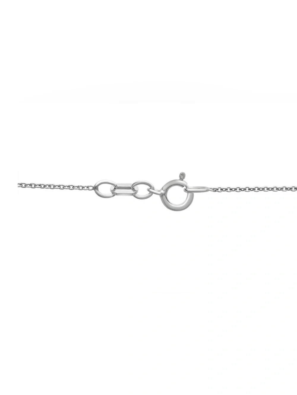 Macy's Silver-Tone Infinity Pendant Necklace with Clear Stones - Picture 4 of 7